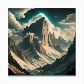 Mountain Landscape 18 Canvas Print