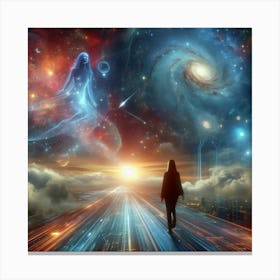 Astral Mind 4 Canvas Print