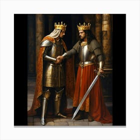 Kings Of England Canvas Print