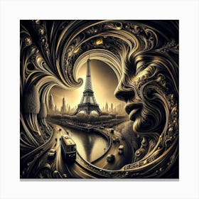 Paris Eiffel Tower 146 Canvas Print