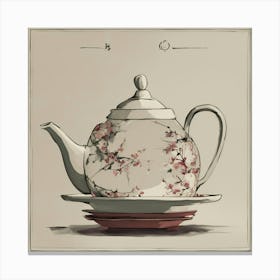 Tea Art 73 Canvas Print