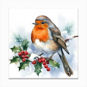 Robin 1 Canvas Print