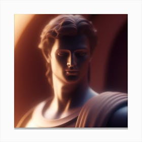 Statue Of Athena 5 Canvas Print