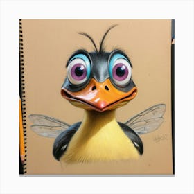 Duck! 17 Canvas Print