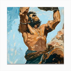 Hanuman Hindu God 1 Canvas Print