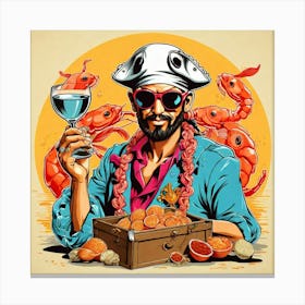 Pirate 1 Canvas Print