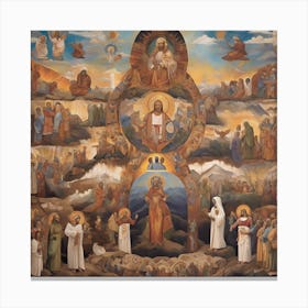 Birth Of Jesus Canvas Print