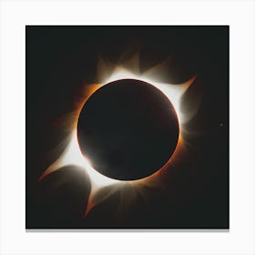 Solar Eclipse Canvas Print