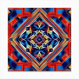 Psychedelic Pattern 3 Canvas Print