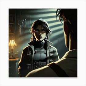 Shadows In The Wind Episode9 Canvas Print