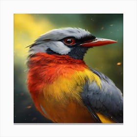 Bird Of Paradise Canvas Print