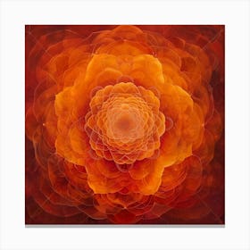 Sacral Chakra (Svadhisthana) 1 Canvas Print