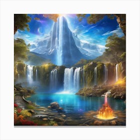 Heavenly Realms 3 Canvas Print