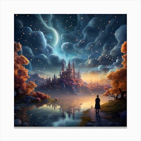 Fairy Tale Castle Canvas Print