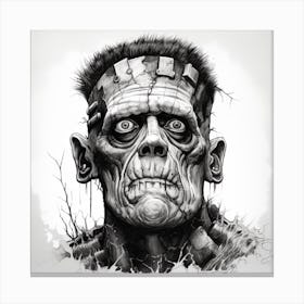 Frankenstein 2 Canvas Print