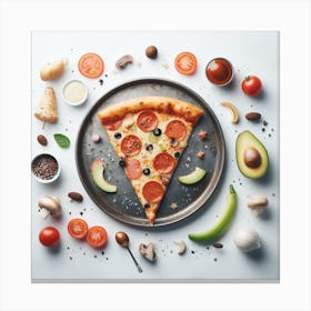 Pizza40 Canvas Print