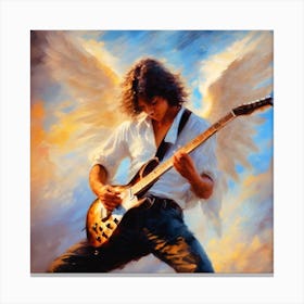 Angel Of Rock Canvas Print