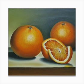 Oranges Canvas Print