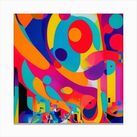 Abstract Painting Canvas Print