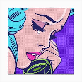 Phonegirl P Canvas Print