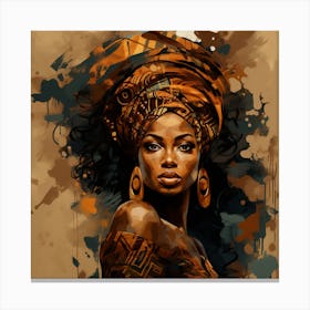 African Woman 57 Canvas Print