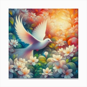 peace bird1 Canvas Print