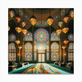 Islamic Mosque 2 Canvas Print