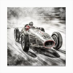 Mercedes Benz F1 Canvas Print