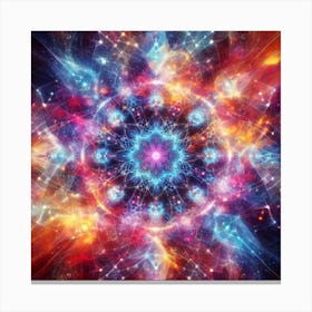 Constellation, Space 1 Canvas Print