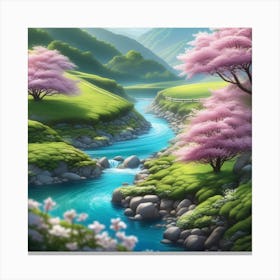 Sakura Blossoms 3 Canvas Print