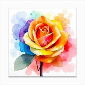 Asm Watercolor Rose In Different Colors 6b3ca89d Db35 414f Ba0c Be91912287c3 Leinwandbilder