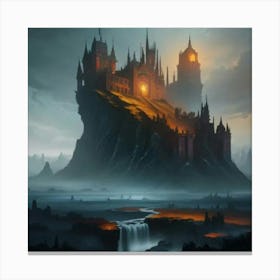 Castle In The Sky 1 Canvas Print