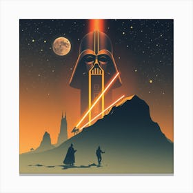 Star Wars Poster 9 Canvas Print