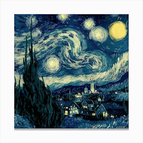 Starry Night 66 Canvas Print