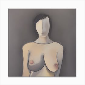 Nude Woman 1 Canvas Print