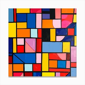 Abstract Squares 2 Canvas Print