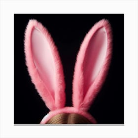 Rabbit Ears Stock Videos & Royalty-Free Footage Canvas Print