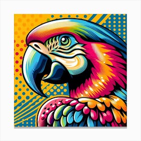 Pop Parrot 1 Canvas Print