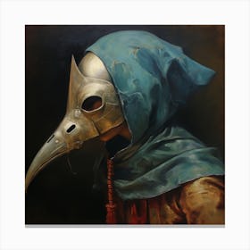 Plague Mask Canvas Print