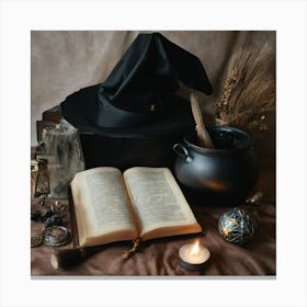 Witches Hat Canvas Print