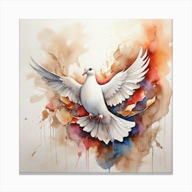 Dove Of Peace Canvas Print