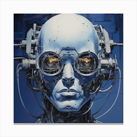 Cyborg Canvas Print