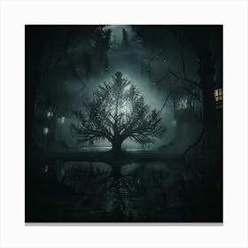 Dark Forest 81 Canvas Print