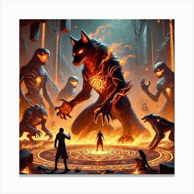 Episode 4 Embers Secrets Title Canvas Print