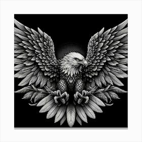 Eagle Tattoo Canvas Print