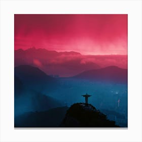 Sunset In Rio 4 Canvas Print