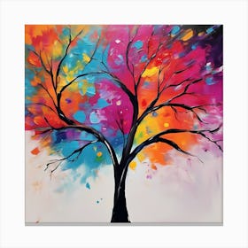 Acrylic Painting Canvas Print