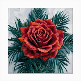 Red Rose 7 Canvas Print