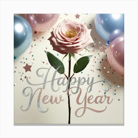 Happy New Year 3 Canvas Print