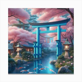 Cherry Blossoms 70 Canvas Print